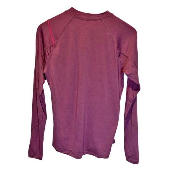 Mountain Hard Wear Purple Long Sleeve Merino Wool Base Layer - size Medium - Picture 2 of 6